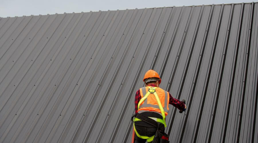 Professional metal roof installation services in Henderson, NC